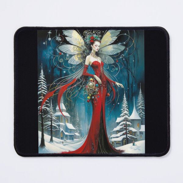 Item preview, Bio Tech Steam Punk Christmas Fairy No. 001 designed and sold by FaerieFusion.