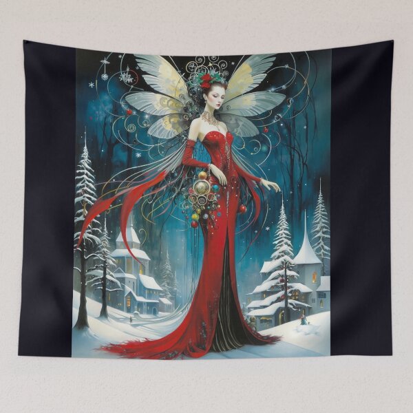 Item preview, Bio Tech Steam Punk Christmas Fairy No.  001 designed and sold by FaerieFusion.