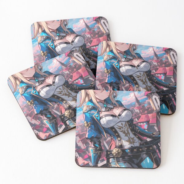 Item preview, Jean Genshin Impact Colorful Design designed and sold by Senpaiwaves.