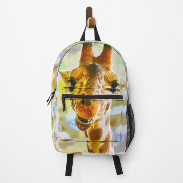 Item preview, Cool Colorful Funny Giraffe Smiling Abstract Painting designed and sold by Yogibear & Rachelle .