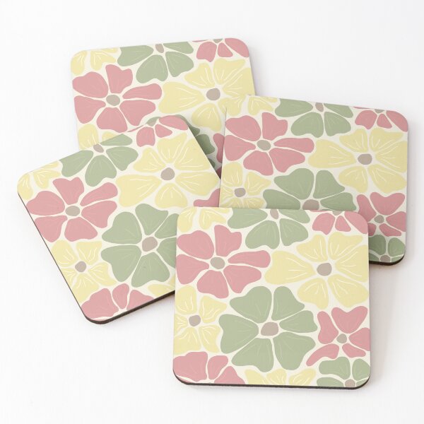 Item preview, Playful Daisies Minimalist Abstract Illustration designed and sold by FadedFlorals.