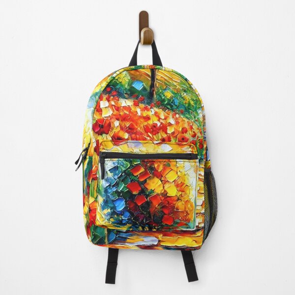 Item preview, Poppy Field Path 2 - Colorful Abstract Landscape designed and sold by ChrisButler.