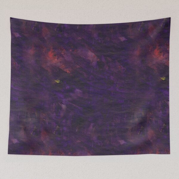 Aperçu de l'œuvre Ciel de minuit n°1 – Texture peinte à la main créée et vendue par EARTHTENT.