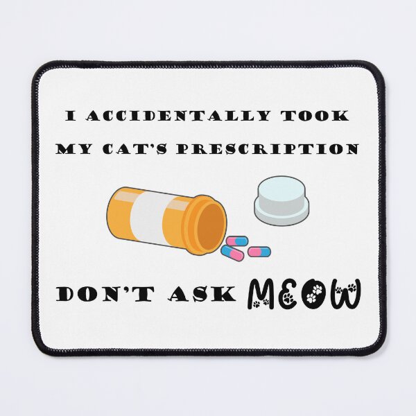 Item preview, Silly Joke for Cat People designed and sold by Digitzed Glass.