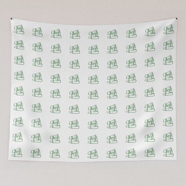 Item preview, Sewing Machine Green designed and sold by MagentaTwilight.