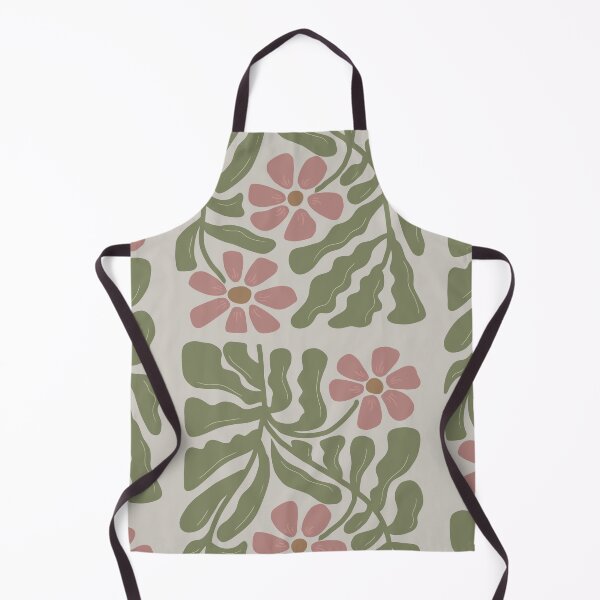 Item preview, Minimalist Abstract Flower Folk Art designed and sold by FadedFlorals.
