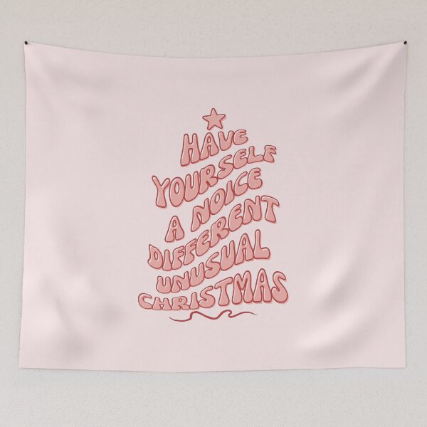 Item preview, Kath and Kim Christmas Noice Different Unusual Pink Tree designed and sold by porterpouts.