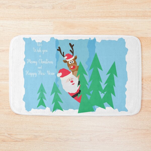 Item preview, Santa and Rudolf Reindeer designed and sold by MagnoliaLake.
