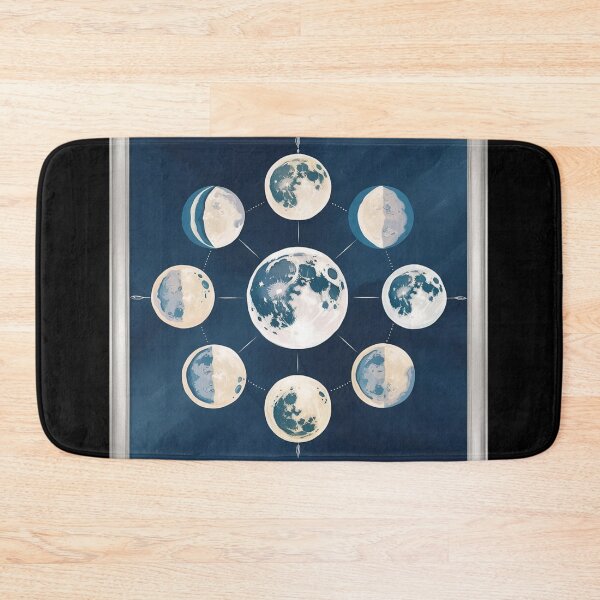 Item preview, Moon Phases - Lunar Cycle Art designed and sold by KaminnoArt.