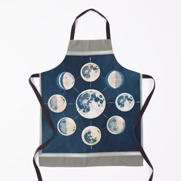 Item preview, Moon Phases - Lunar Cycle Art designed and sold by KaminnoArt.