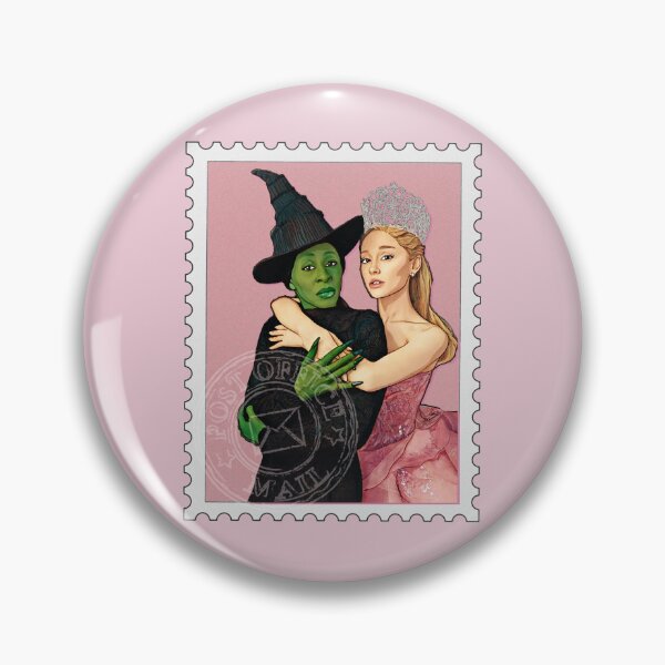 Item preview, Wicked Movie Glinda and Elphaba Postage Stamp  designed and sold by baranskini.