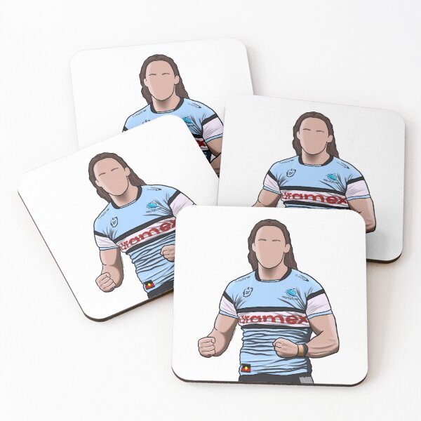 Item preview, NICHO HYNES CRONULLA SHARKS RUGBY LEAGUE designed and sold by WoodenSpoonerss.