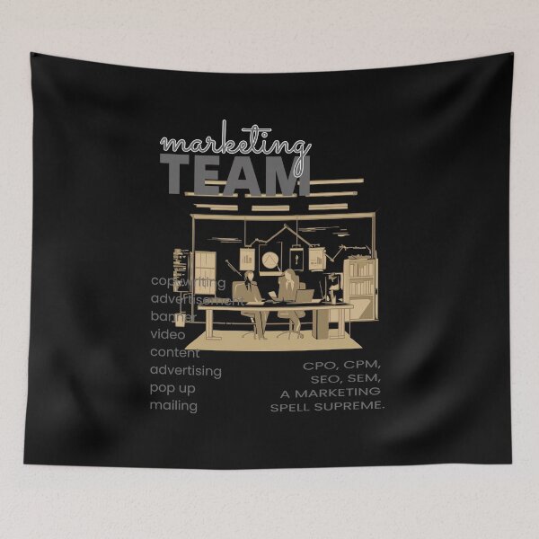 Item preview, Marketing Team -  The Marketing Strategies Powerhouse - 01 designed and sold by kjp-design.