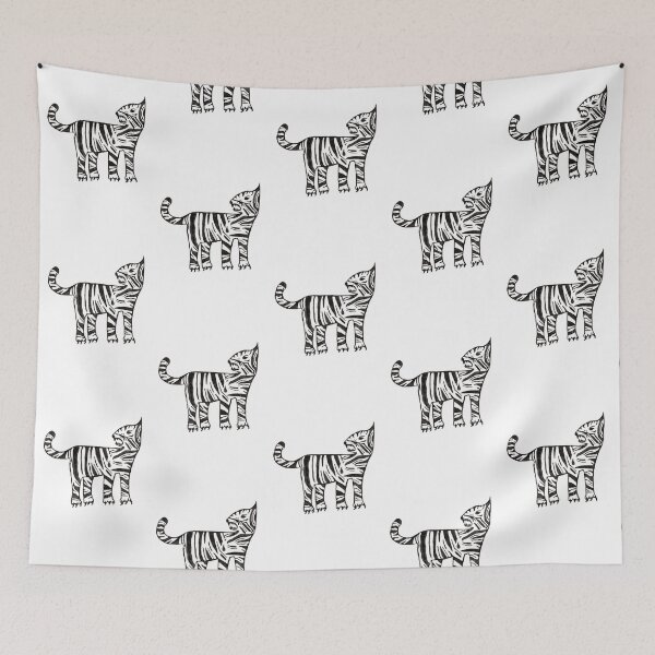 Item preview, Fierce Tiger designed and sold by Splash and Sketch .