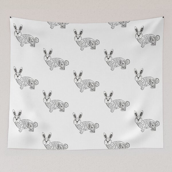 Item preview, Gentle Rabbit designed and sold by Splash and Sketch .