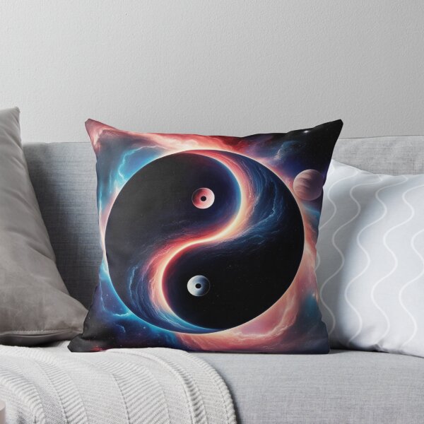 Item preview, Cosmic Balance - Yin Yang Space Art designed and sold by KaminnoArt.