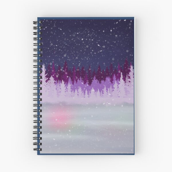 Item preview, Snowy Forest Lake designed and sold by CelesteNova.