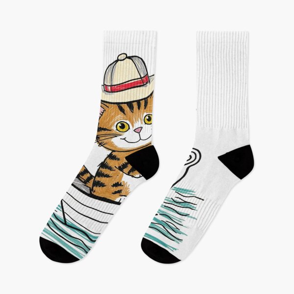 Item preview, Fishing Feline designed and sold by uapparel.