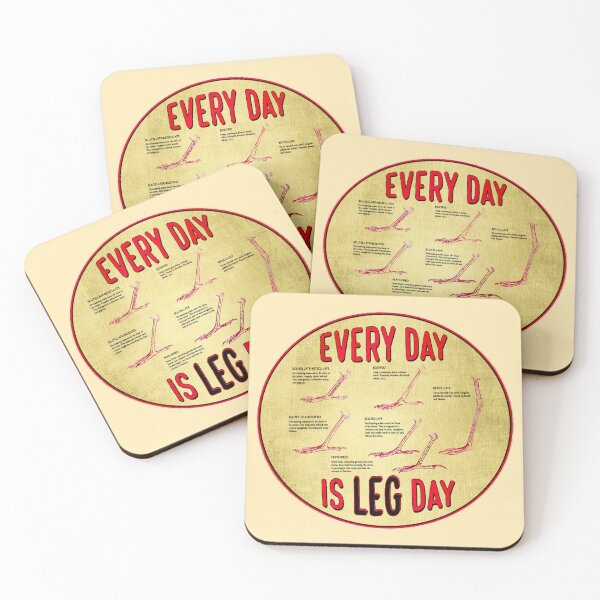 Item preview, Every Day Is Leg Day • Bird Leg Man designed and sold by MKE Rhine Maiden  •  Grumble Services, LLC..