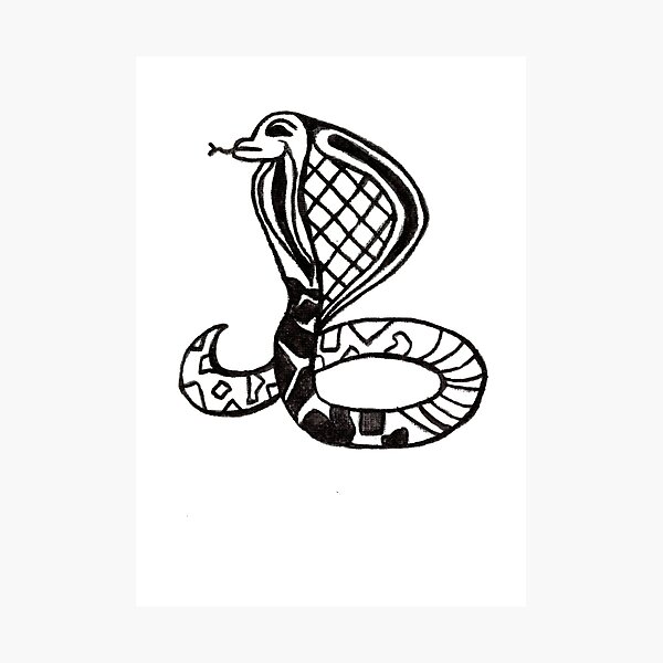 Item preview, Elegant Snake designed and sold by Splash and Sketch .