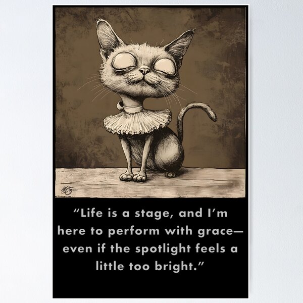 Artikelvorschau, Funny Cat, Quirky Animal Jokes, 10 entworfen und verkauft von DREAMANDDESIGN.