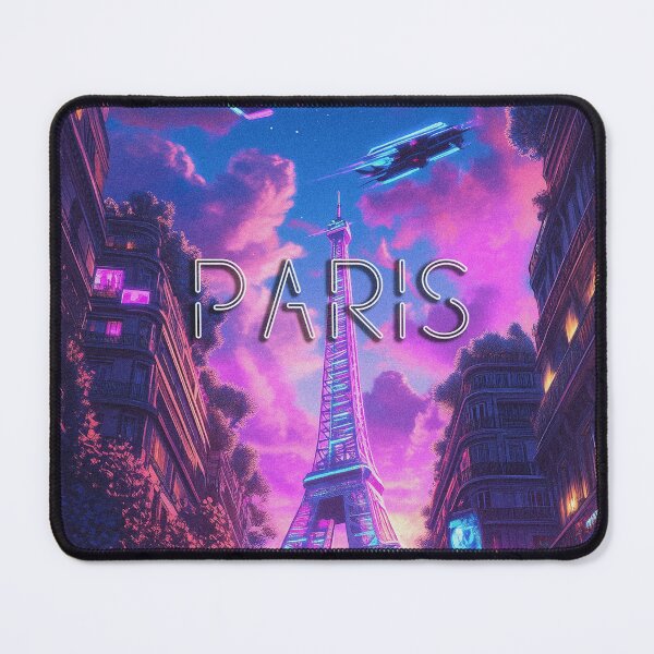 Item preview, Paris Cyberpunk designed and sold by FuturiTravel.