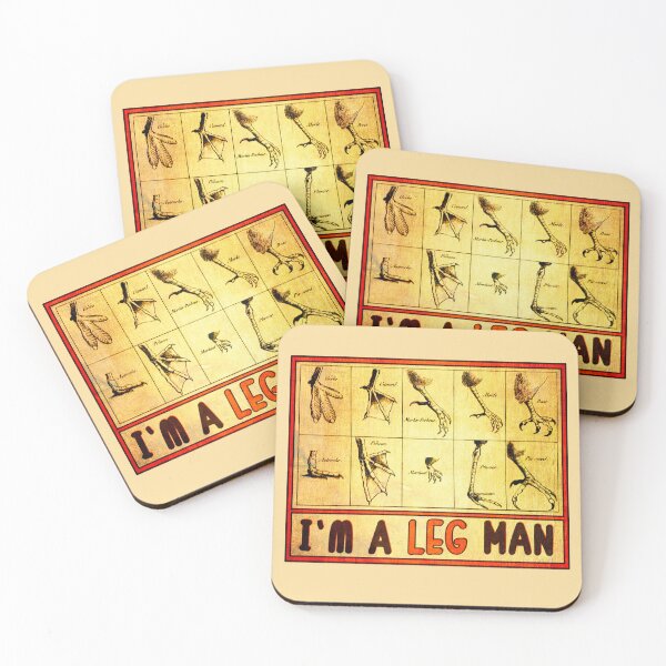 Item preview, I'm A Leg Man • Bird Leg Man designed and sold by MKE Rhine Maiden  •  Grumble Services, LLC..