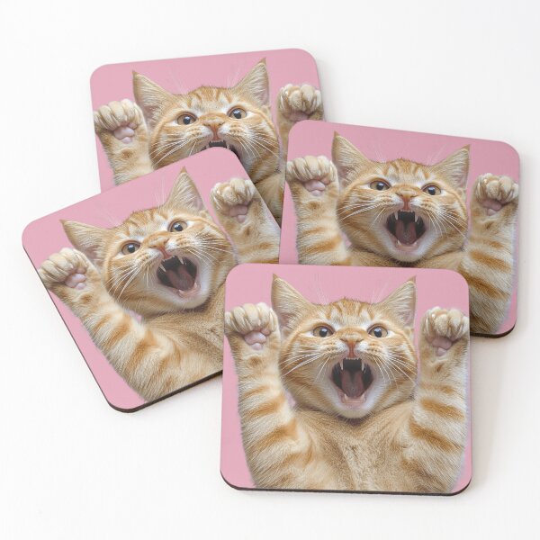 Item preview, ROAR KITTY FUNNY FEROCIOUS FELINE SNEAKY ATTACK  designed and sold by NikoDeeko.