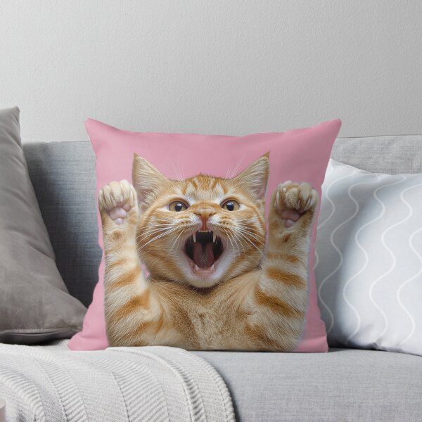 Item preview, ROAR KITTY FUNNY FEROCIOUS FELINE SNEAKY ATTACK  designed and sold by NikoDeeko.