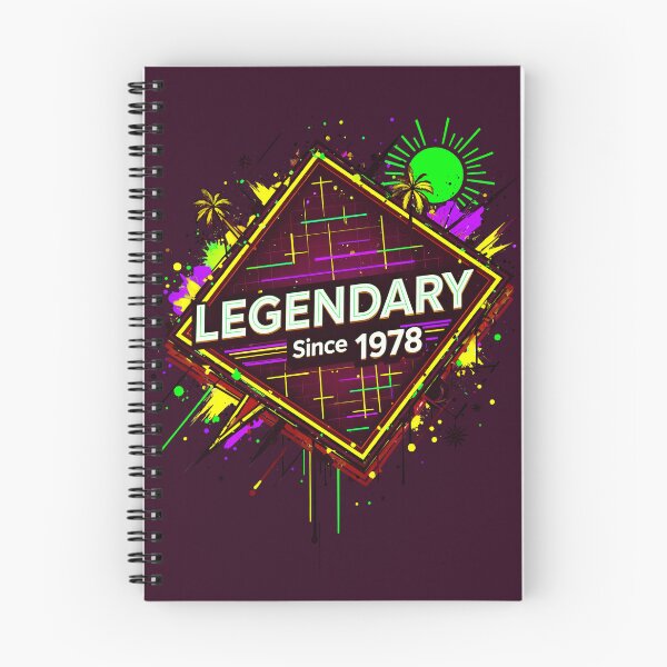 Item preview, Legendary Since 1978 Cool Birthday Quote designed and sold by TheArtOfPat.