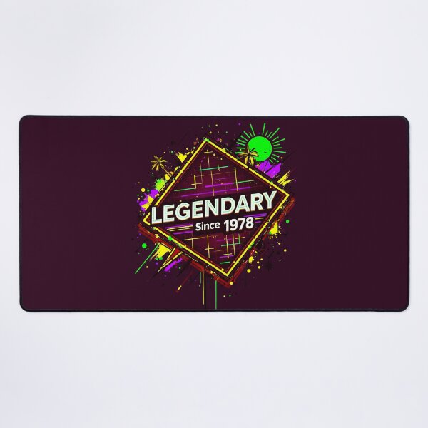 Item preview, Legendary Since 1978 Cool Birthday Quote designed and sold by TheArtOfPat.