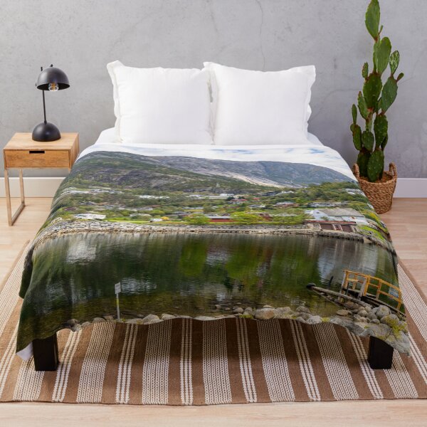 Item preview, Eid fjord and Eidfjord Village Norway designed and sold by Martin Berry Photography.