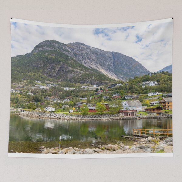 Item preview, Eid fjord and Eidfjord Village Norway designed and sold by Martin Berry Photography.