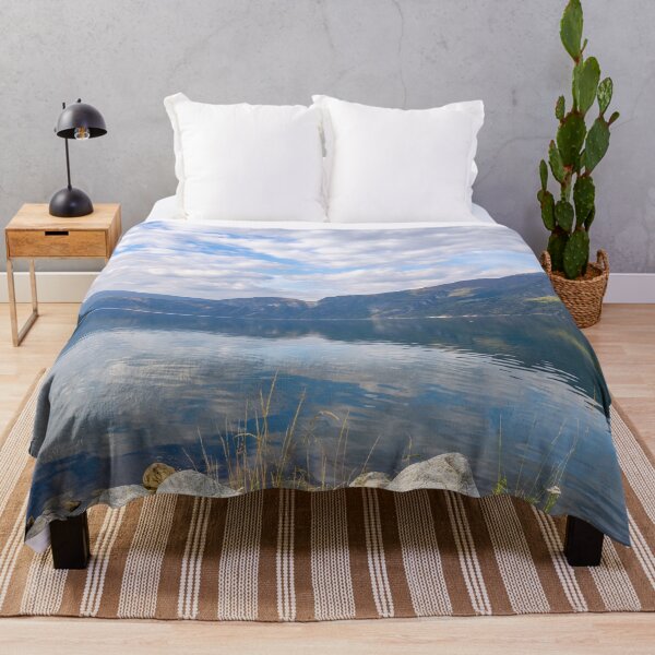 Item preview, Landscape of Eidfjord in Norway with Hardangervidda mountain range designed and sold by Martin Berry Photography.