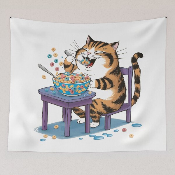 Item preview, Feasting Feline designed and sold by uapparel.