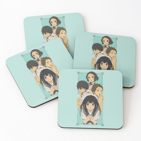Item preview, Hyouka Characters designed and sold by NamaMerch.