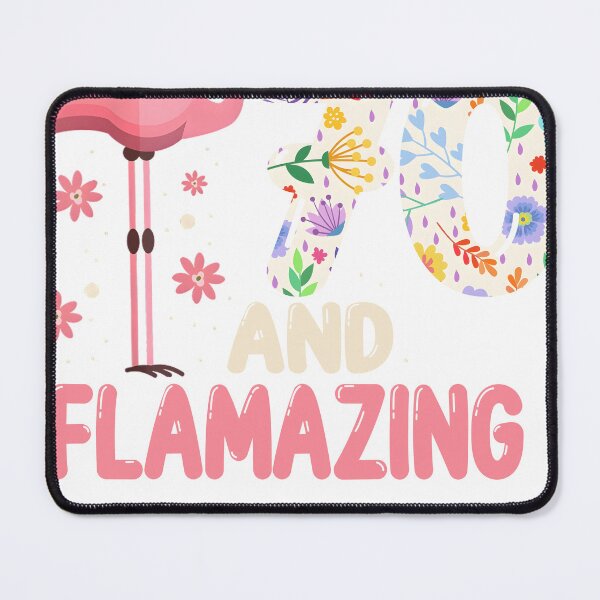 Item preview, I Am 70 And Flamazing Bithday Flamingo 70th Bday Celebration designed and sold by JenniferRui8.