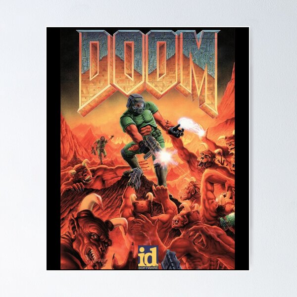 Item preview, Doomm Game Box Cover  designed and sold by Vefilratide.