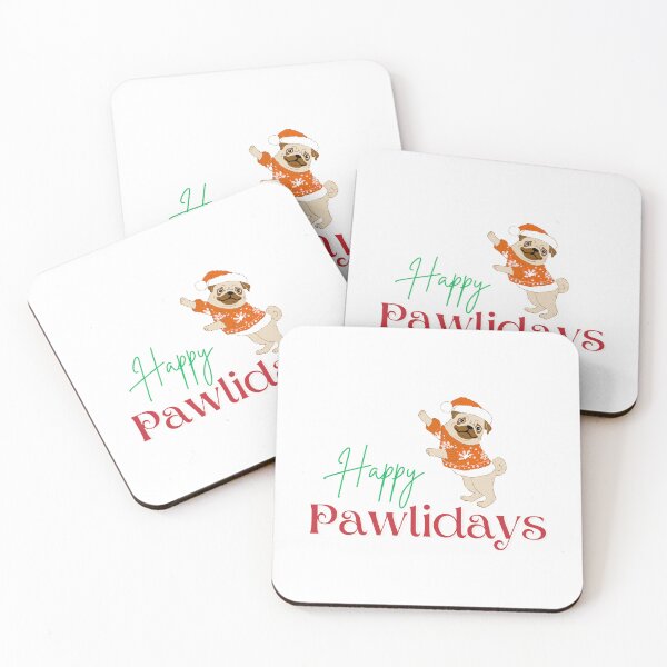 Item preview, Happy Pawlidays - Dog in sweater designed and sold by millennialmommy.
