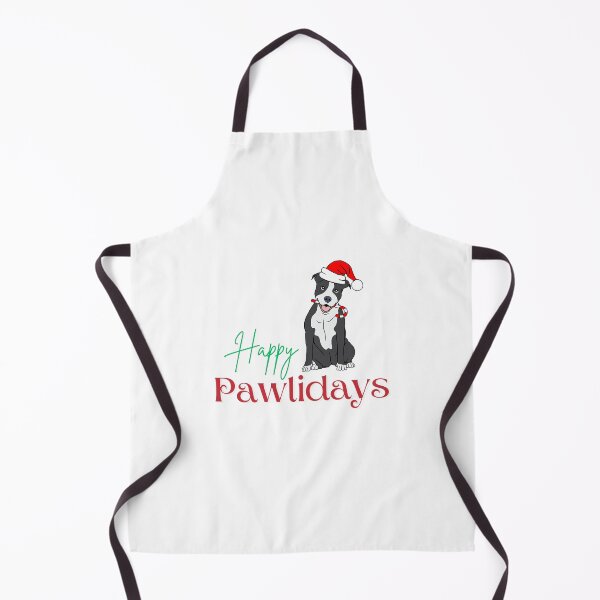 Item preview, Happy Pawlidays - Dog with Candy Cane designed and sold by millennialmommy.