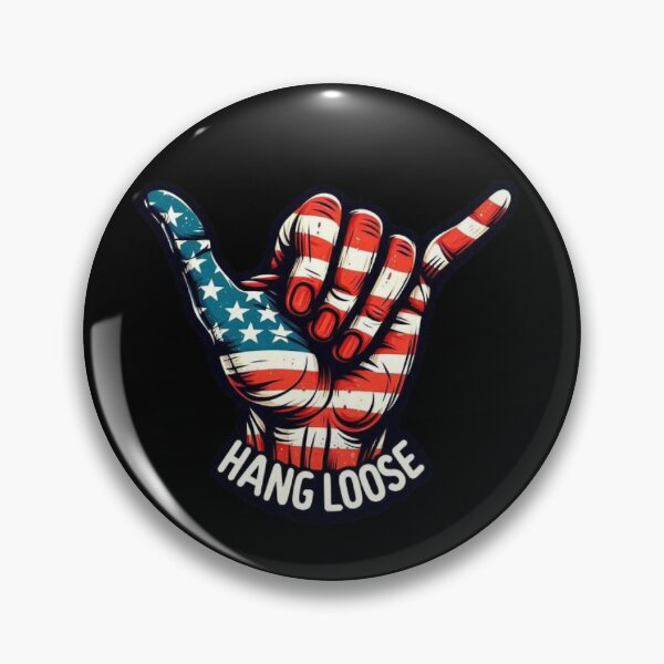 Item preview, Hang Loose USA designed and sold by Myra365Art.