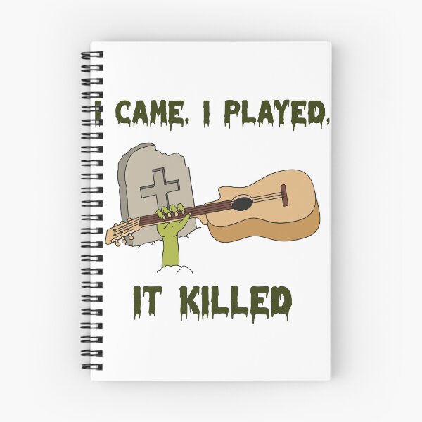 Item preview, I came, I played, it killed t-shirt designed and sold by tattookaz.