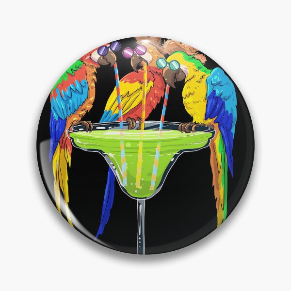 Item preview, It's 5 O'clock Somewhere Funny Parrots Summer Vacation Lover designed and sold by KarenaBec6.