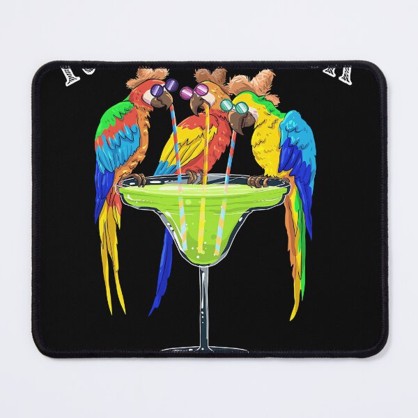 Item preview, It's 5 O'clock Somewhere Funny Parrots Summer Vacation Lover designed and sold by KarenaBec6.