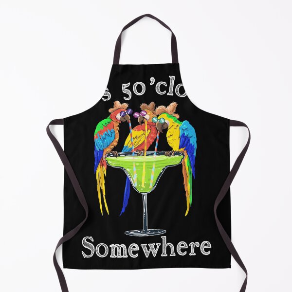 Item preview, It's 5 O'clock Somewhere Funny Parrots Summer Vacation Lover designed and sold by KarenaBec6.
