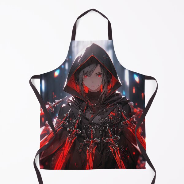 Item preview, Crimson Assassin Anime Girl designed and sold by bubblegoth.