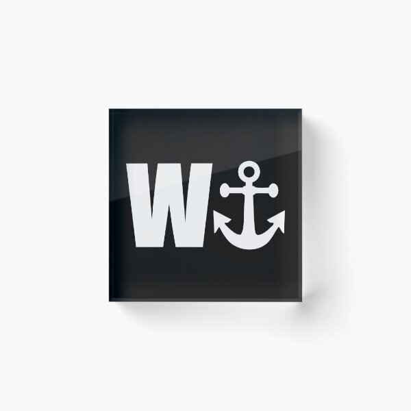Item preview, W Anchor - Funny Sarcasm Saying designed and sold by mhernaevily.