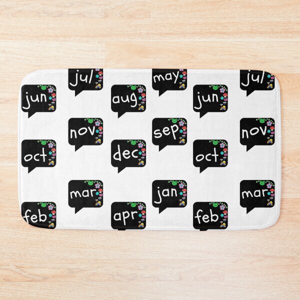 Item preview, Month Message Bubble Pack designed and sold by notastranger.