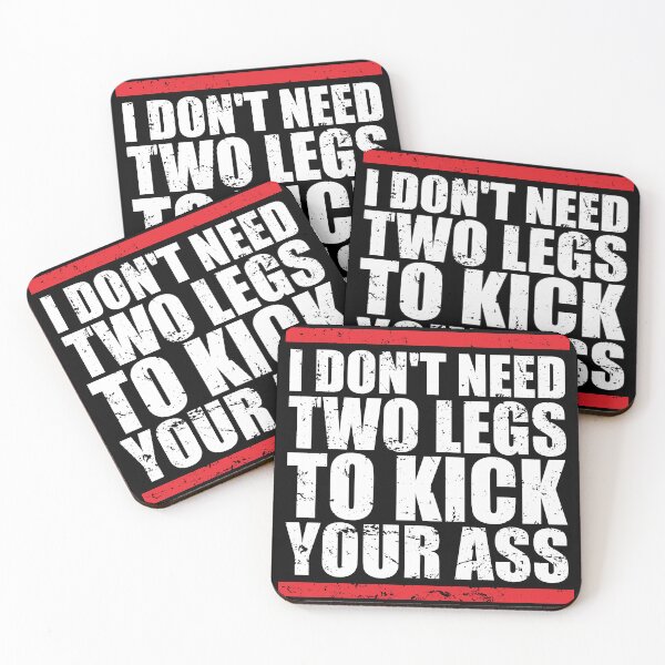 Item preview, I Dont Need Two Legs To Kick Your Ass - Funny Leg Amputation Support Humor designed and sold by mhernaevily.