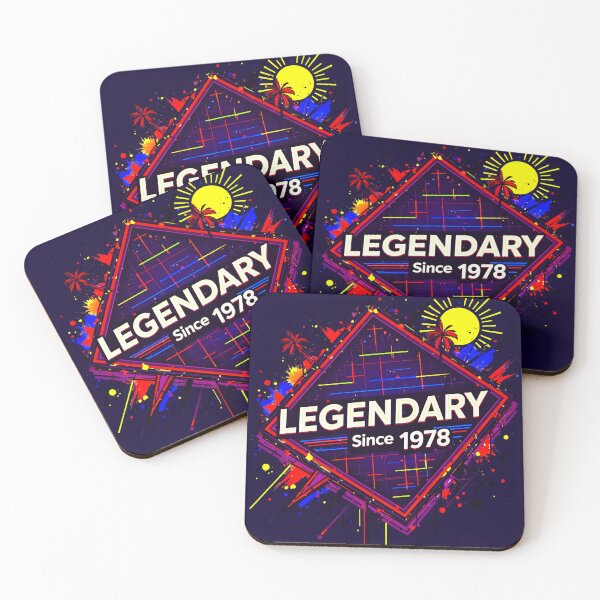 Item preview, Legendary Since 1978 Cool Birthday Quote designed and sold by TheArtOfPat.